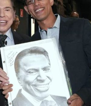 Desenhista de MS é convidado a entregar arte a Silvio Santos | Aquidauana  Notícias